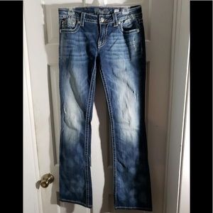 Miss me distressed jeans size 30